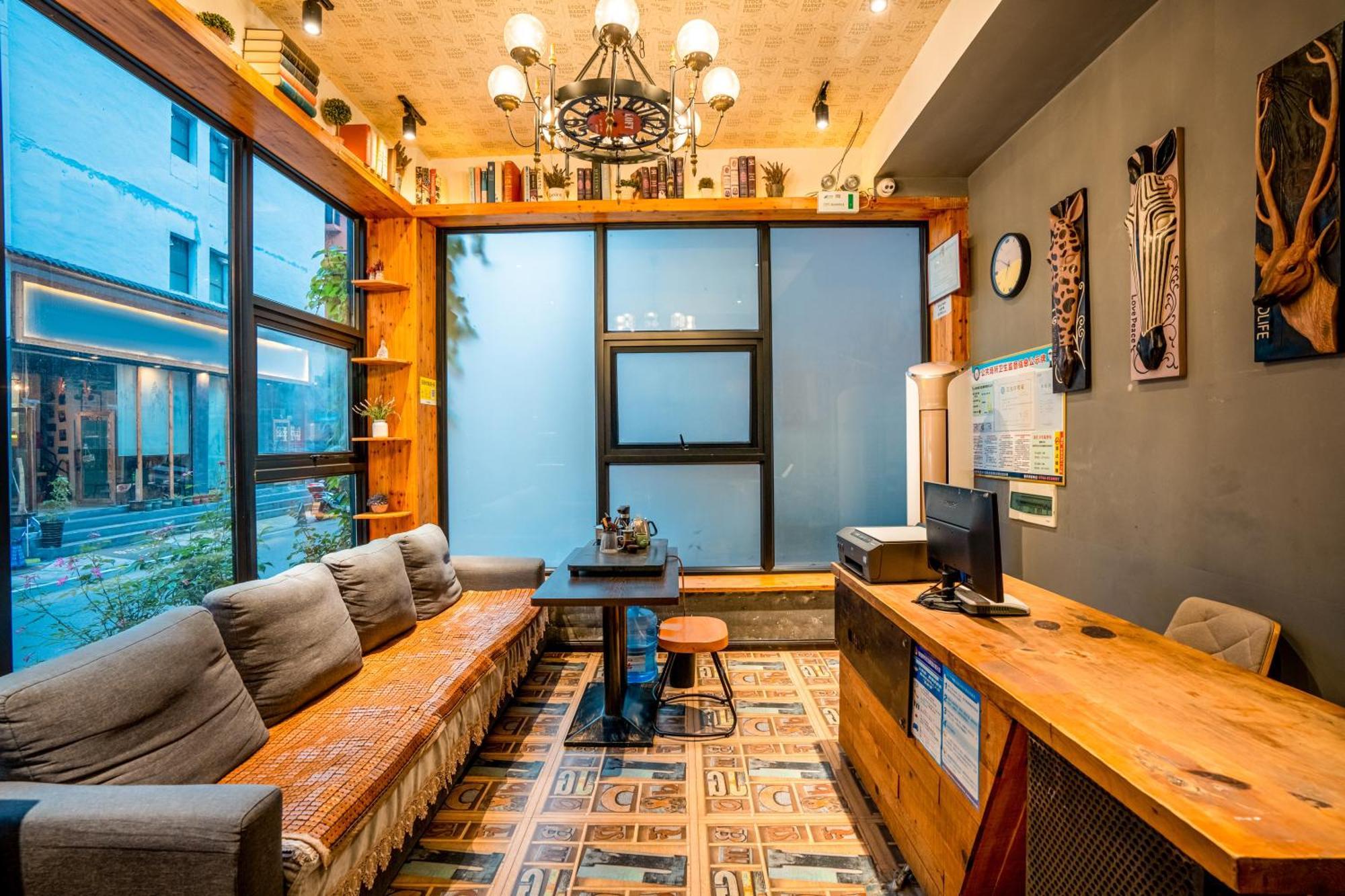 Tianmenshan Loft Art Inn Чжанцзяцзе Экстерьер фото